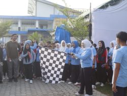Tutup Festival Literasi, Bupati Way Kanan Lepas Jalan Sehat