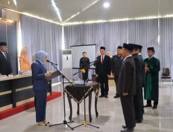 Bupati Way Kanan Kembali Lantik Pejabat Pimpinan Tinggi Pratama