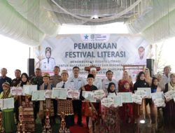 Dinas Perpustakaan dan Arsip Way Kanan Gelar Festival Literasi 2025