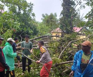 Personel Koramil 1426-01/Polut Bersama Komponen Pendukung Patroli Bersama