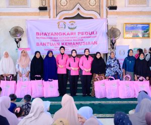 Bhayangkari Sulsel Salurkan Bantuan Kemanusiaan bagi Korban Bencana di Pidie Jaya