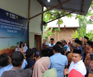 PLN Bengkulu Resmikan Listrik Gratis Untuk Warga