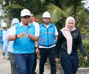PLN–DPR RI Tinjau Progres Listrik Desa Pulau Semambu