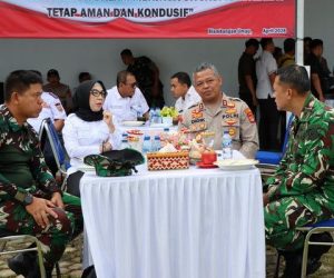 Jaga Kamtibmas Kondusif, Polres Way Kanan Gelar Coffee Morning Bersama Forkopimda