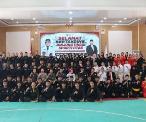 Bupati Way Kanan Buka PORKAB Pencak Silat