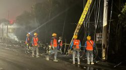 PLN ULP Baturaja Gerak Cepat Putus Aliran Listrik Saat Terjadi Insiden Kebakaran di Jalinsum
